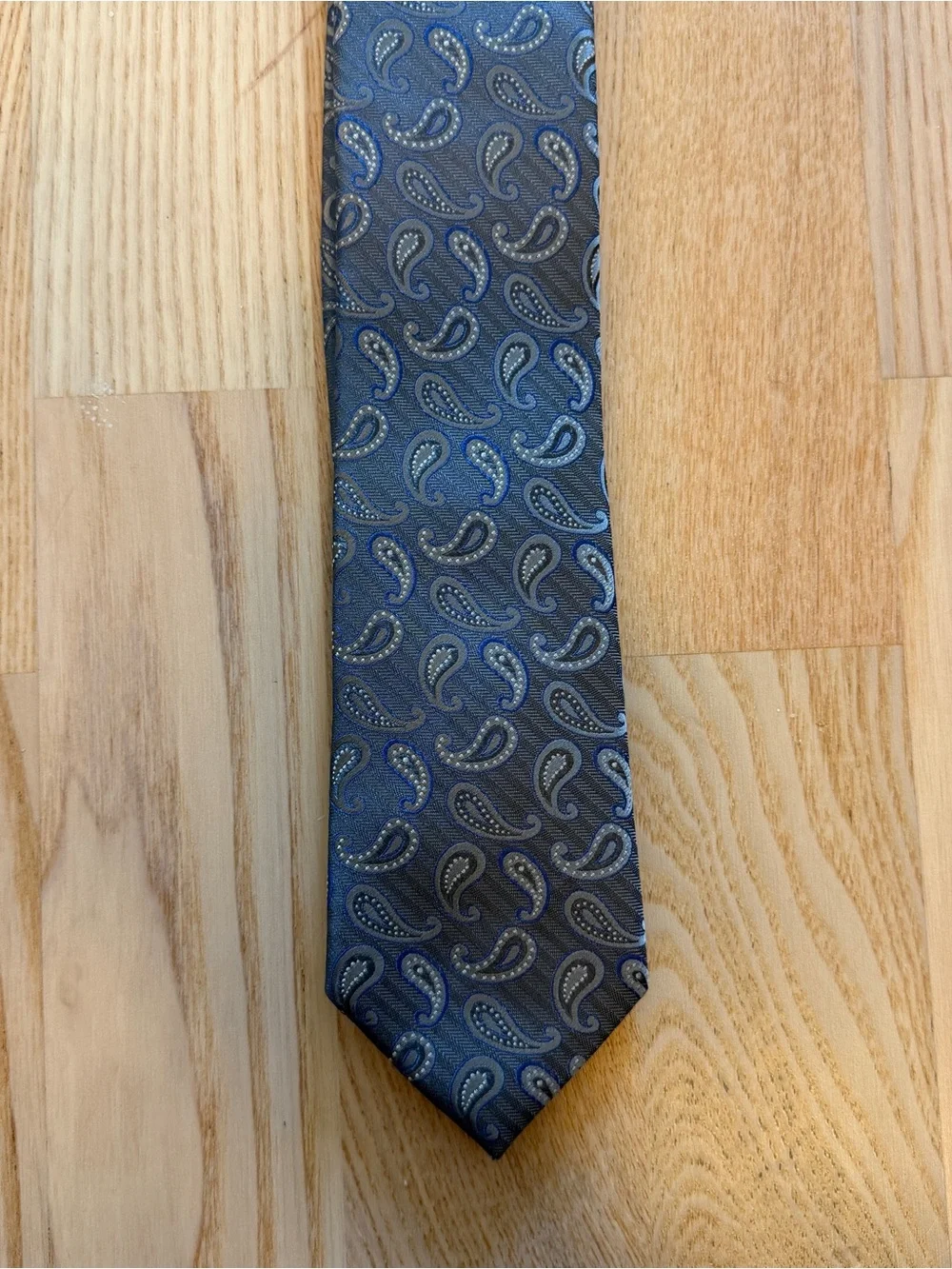 Ted Baker Classic Blue Paisley Men's Tie